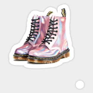 Metallic Docs Sticker